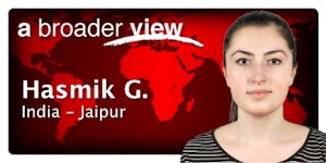 Hasmik G. Coordinator in India - Jaipur