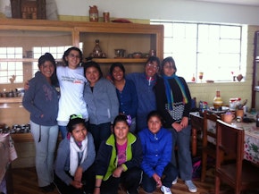 Volunteer in peru