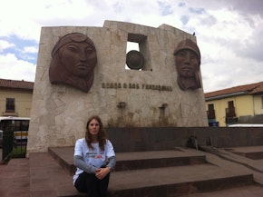 Volunteer in peru
