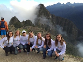 Volunteer in peru